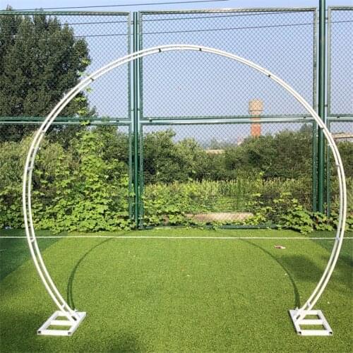 Iron Wedding Arch Props Background Arch Flower Outdoor Lawn Wedding Flower Door Rack Wedding Birthday Decoration