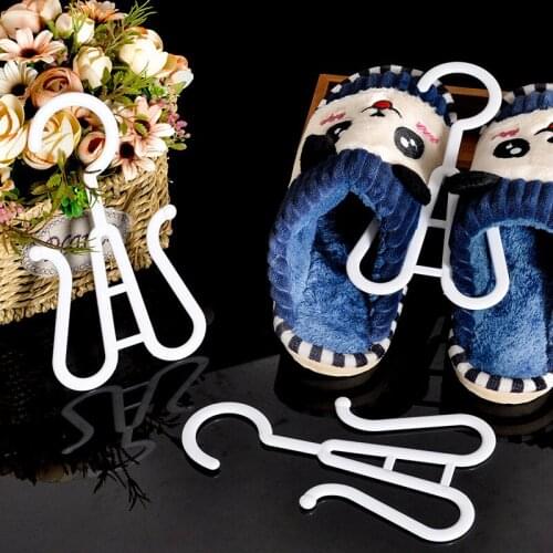30 pieces White Plastic anti-slip Shoe Display Hangers