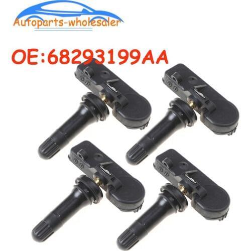 4 pcs/lot New 68293199AA For 2019 Dodge Ram 1500 DT TPMS Tire Pressure Monitor Sensor 433MHZ Car Accessories