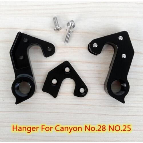 5sets CNC Bicycle rear Derailleur hanger No.28 NO.25 for canyon Aeroad CF SLX canyon Ultimate CF Speedmax SLX frame mech dropout