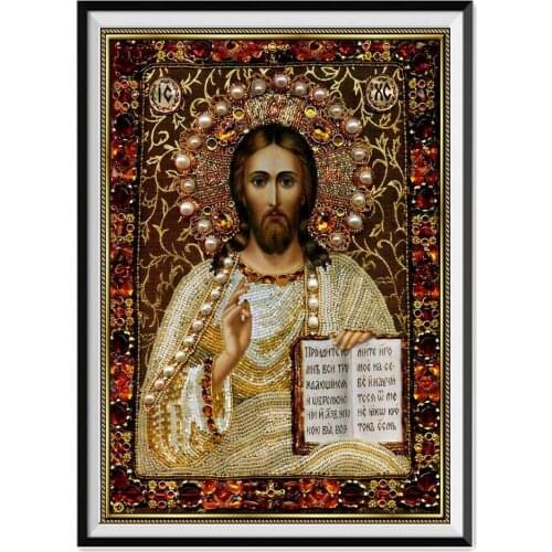 5D religious figures round diamond painting stickers handmade diamond embroidery mosaic home decoration new