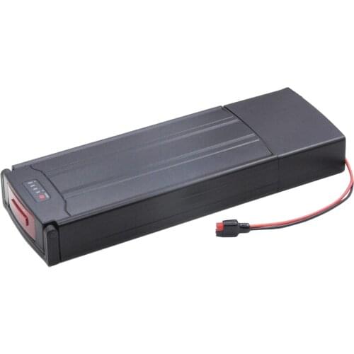 EU US tax included Rear Rack Ebike Battery 36V 8Ah 10Ah 12ah battery pack with 42V 2A charger for 250W 350W Electric Bicycle