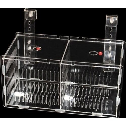 Aquarium Acrylic Assembled Dual Fish Tank Isolation breeding Box