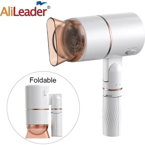 Alileader Ionic Hair Dryer 1000W Professional Hair Dryer For Hair Care Powerful Hot/Cool Wind Blow Dryer Whtite Large Air Volume