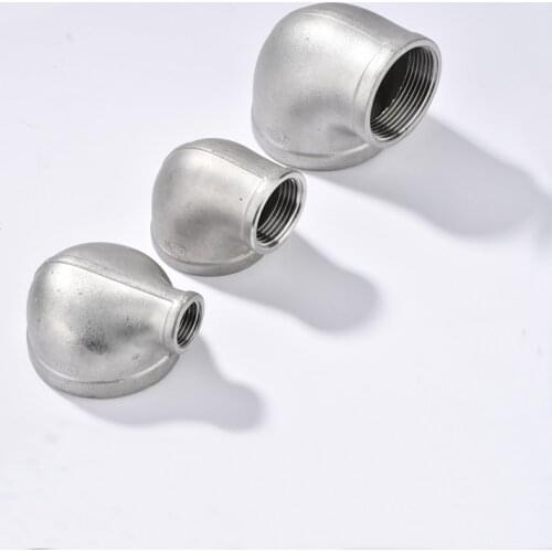 1/4"3/8"1/2"3/4"1"11/4"Elbow 90 Degree Angled F/F Stainless Steel SS304 Female* FemaleThreaded Pipe Fittings