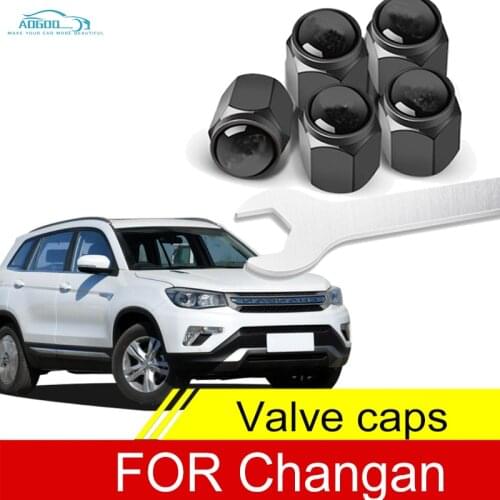 Car Wheel Tire Air Valve Caps Stem Cover With Brand For Changan CS35 CS75 Pro EADO Car Accessories