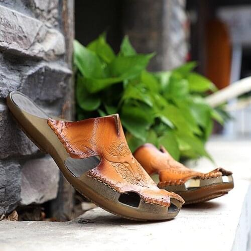 Summer Water Shoes For Men Mens Beach Slippers Man Flat Outdoor Sandals Male Swimming Sport Sneakers Flip Flops Sandalias 2021