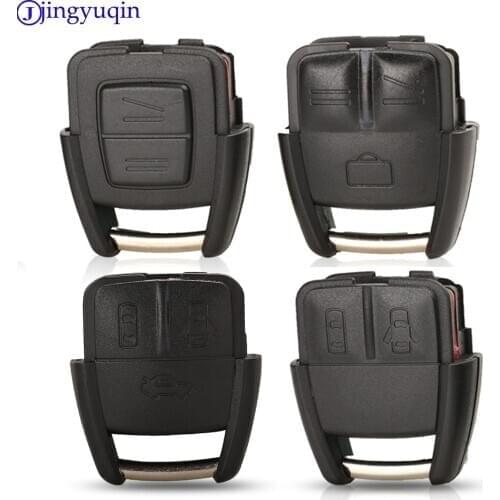Jingyuqin 2/3 Buttons Replacement Car Key Stying Remote Fob Case Cover Fob Blank For Opel VAUXHALL VECTRA ASTRA ZAFIRA