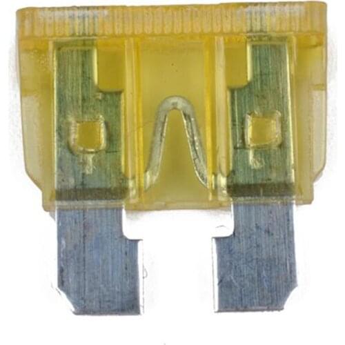 100x Auto Blade Fuses Assorted Set 3A 5A 7.5A 10A 15A 20A 25A 30A 35A 40A