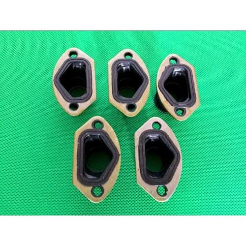 5SETS 45Cc/52Cc/58Cc Chainsaw Exhuast Intake Manifold For Chainsaw Spare Parts 4500/5200/5800 Chain Saw Parts Garden Tool Parts