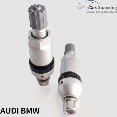 TPMS-45 Tire Valves For BMW AUDI Aluminum alloy Car Valve Stem Tire Sensor Kit Tire pressure sensor Valves Replacement