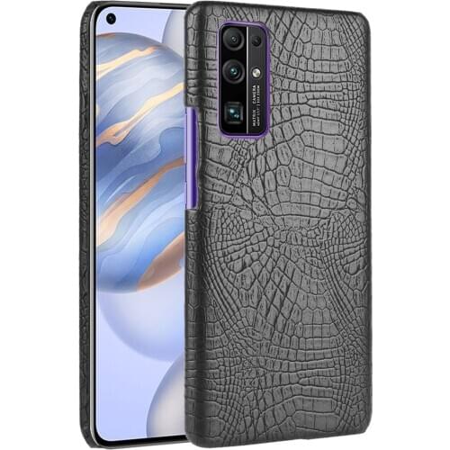 Case for Huawei Honor 30 Luxury Crocodiel Texture PU Leather Back Hard Plastic Case Cover for Huawei Honor 30 Honor30S Pro