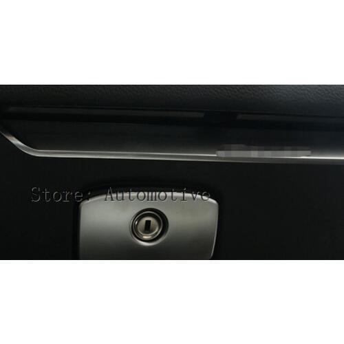 For Jaguar XE XF F-Pace 2016 Car Styling Interior Golve Storage Box Trim Stickers Accessories New Arrivals