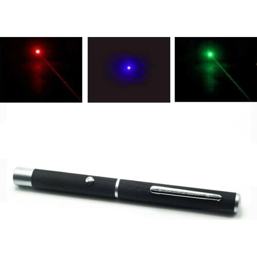 635nm 515nm 450nm Red/Green/Blue 5mW Laser Pointer Dot Positioning Handheld Pen LED Light