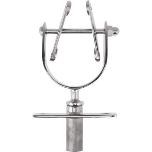 Boat Rowlock 2'' Oar Lock Horns Boat Fitting 316 Marine Grade Stainless Steel