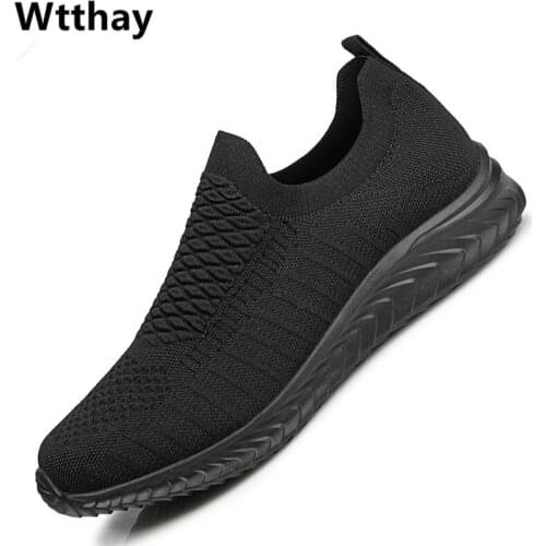Mesh Men Shoes Casual Summer Lightweight Sneakers Men Couple Walking Shoes Breathable Slip on Mens Loafers Zapatillas Hombre