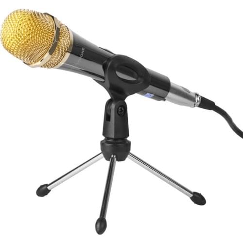 Microphone Mic Stand Tripod Bracket Portable Zinc Alloy Desktop Table Adjustable Holder