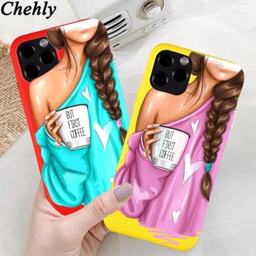 Luxury Phone Case for IPhone 6s 7 8 11 12 Plus Pro Mini X XS MAX XR SE Cases Soft Silicone Fitted TPU Shell Accessorie Covers