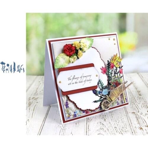 Flowers And Leaves Cutting Dies Scrapbook Dariy Decoration Stencil Embossing Template DIY Greeting Card Handmade