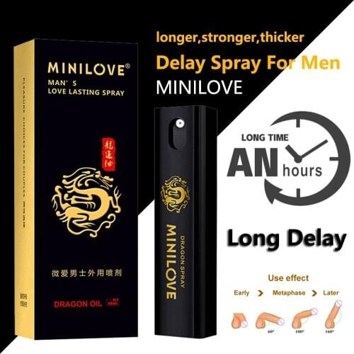Men Sex Delay Spray 10ml Anti Premature Ejaculation Prolong Male Big Dick Enlargement Cock Erection Enhancer Adult Products
