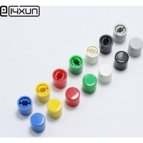 30pcs A11 Tactile Push Button Switch Cap Push switch button Cap for uni-directional push-button switchs 8 color