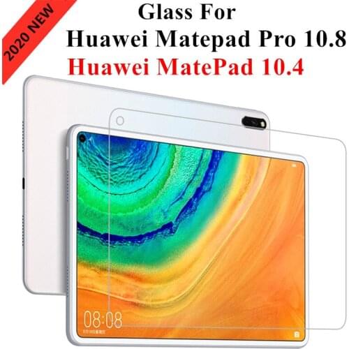 9H Tempered Glass For Huawei MatePad 10.4 2020 BAH3-W09 AL00 HD Tablet Protective Film For Huawei Mate Pad Pro 10.8 guard
