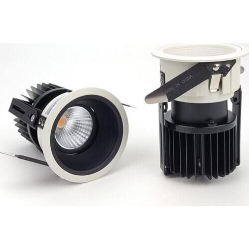 110V 120V 220V 230V 10W 15W 20W COB LED Recessed Ceiling Lamps Down Light Downlight for Home Hotel Shop Stores Lights