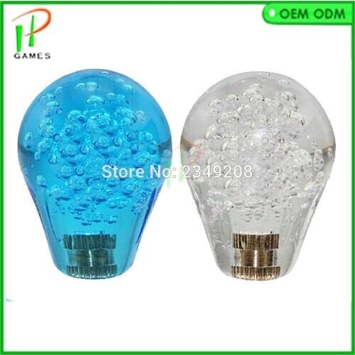 2pcs/Lot 35mm Oval Crystal Ball Topball For Arcade Joystick Suitable To Sanwa/Zippy/Seimitsu