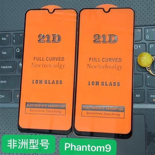 21D Full Glue Tempered Glass For Tecno Phantom 9 9H Full Screen Cover Screen Protector Film For Tecno Phantom 9