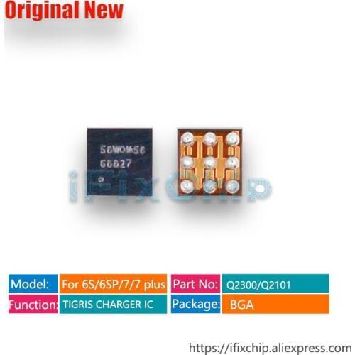 5pcs/lot Q2300 68827 for iPhone 6S/ 6S Plus/6SP USB charger IC charging chip 9 pins CSD68827W