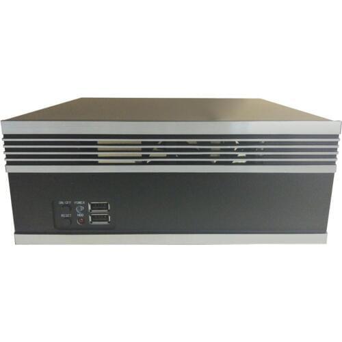 Mini ITX Computer Case HTPC PC CNC industrial control equipment chassis aluminium panel support MINI-ITX motherboard