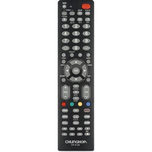 Chunghop PR-912E Remote Control Universal for Panasonic LCD Led Hdtv 3DTV Smart TV Controller