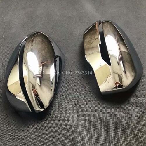 For 2017 2018 2019 Nissan Qashqai J11 ABS Chrome Door Side Wing Rear View Mirror Cover Rearview Mirror Protectors Car Accessory