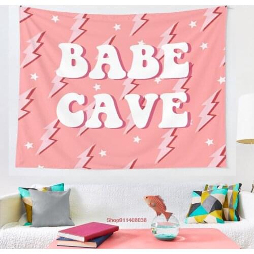 Babe Cave tapestry Mandala Moon Skeleton Gossi Tapestry Wall Hanging Hippie Tapestries Wall Cloth Carpet Bed Cover Home Decor