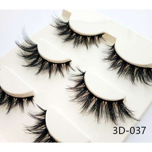 Irs 14mm 3D Silk Protein False Eyelashes Criss-cross Wispy Cross Fluffy Mink Lashes Extension Handmade Eye Makeup Tools