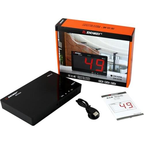 Wall Mounted laser sensor PM2.5 Detector Gas analyzer Smart Home Air Pollution Quality Monitor