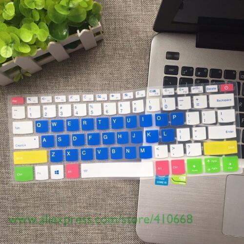 14'' New Silicone Keyboard Cover Skin Protector for Lenovo YOGA 720 YOGA 520 320S 14 7000-14 Ideapad 320-14 320s-14 Yoga 720-14