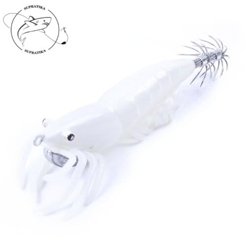 Plastic Hard Bait 5pcs/set 13g/10cm Artificial Wobbler Luminous Squid Lifelike Smooth Reflective With Sharp Hook Fishing Lure