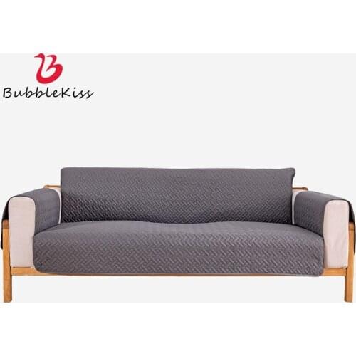 Bubble Kiss Slip-Resistant Sofa Cover Home Double-Sided Use Anti-Bite Furniture Protector Mats Universal Living Room Slipcovers
