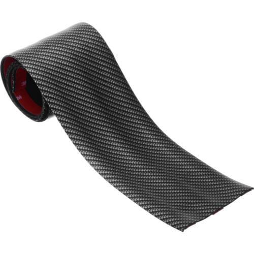 1M Carbon Fiber Rubber Moulding Strip Soft Black Trim Bumper Strip DIY Door Sill Protector Edge Guard