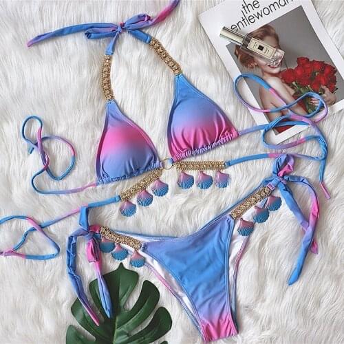 Swvwvif Swimwear With Rhinestones