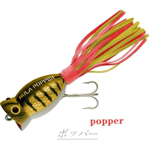 1pcs 50mm11g Topwater Popper Fishing Lure Crankbait Iscas Artificial Wobblers ABS Hard Bait Floating Swim Wobblers for bass pike
