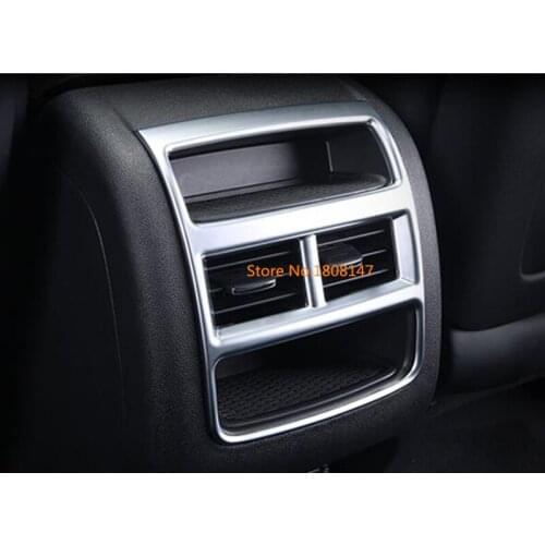 For Cadillac XT5 2017 2018 2019 2020 Car Sticker Armrest Storage Trim Seat Rear Back Upside Air Conditioning Outlet Vent 1pcs