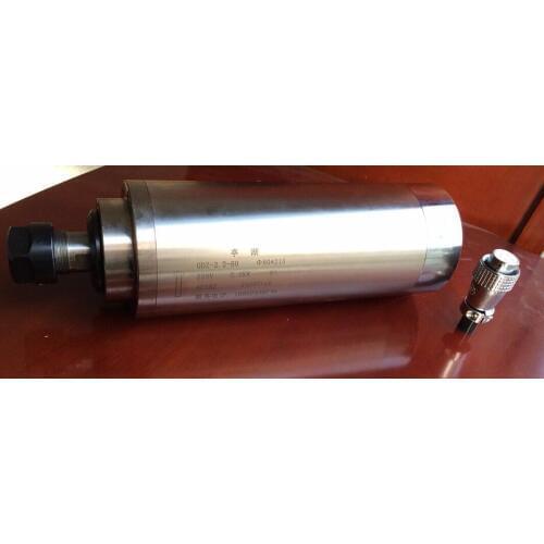 2.2KW ER20 cnc spindle 24000 rpm cnc machine spindle motor water colling engraving milling 220v AC 80x215mm