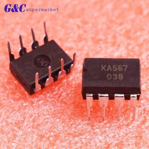 5/10PCS KA567 567 Touch Tone Decoder Encapsulation IC 8-Pin DIP diy electronics