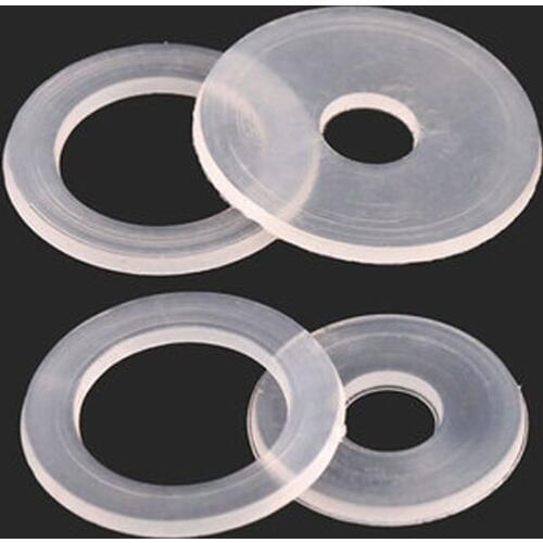 50pcs M3 M3.5 M4 M5 Nylon gasket insulated flat pad Soft plastic washer