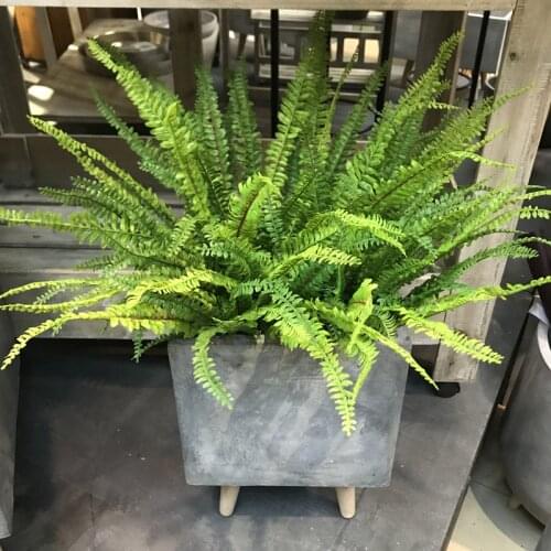 60CM Artificial Ferns In Persian Plastic Flower Arrangement Aesthetic Room Balcony Wall Decor Fake Plants Home Garden Accesories