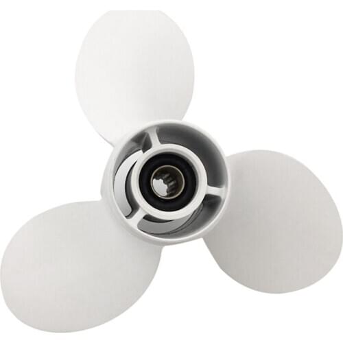 9 1/4X11 For Yamaha 8 Tooth Spine Aluminium Propeller Propellers 15Hp Propellers 9.9 Hp Propellers