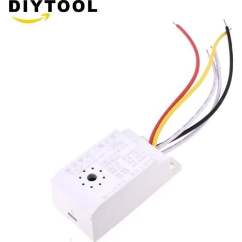 220V Auto Infrared Body Motion Sensor PIR Sensing Switch Microwave Radar Sensor Switch