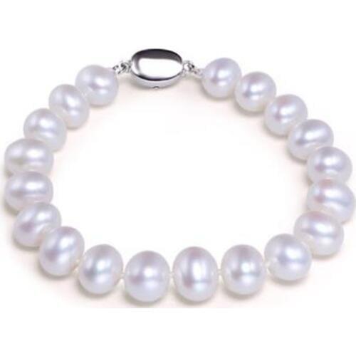 YKNRBPK Natural Freshwater Pearl Bracelet classic Style White/Purple/Pink/Black Bracelets For Women
